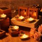 Retro_6-50Pcs Wedding Candle Bulk Bridal Shower Candles Rustic Wedding Favors for Guests Tealight Ca