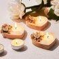 Retro_6-50Pcs Wedding Candle Bulk Bridal Shower Candles Rustic Wedding Favors for Guests Tealight Ca