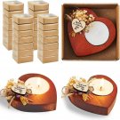 Rustic_6-50Pcs Wedding Candle Bulk Bridal Shower Candles Rustic Wedding Favors for Guests Tealight C