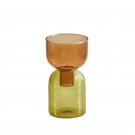 BrownOlive Set_Floriddle Glass Candle Holder Candles Stand Home Decor Terrarium Hydroponic Plant Flo