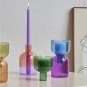 ClearYellow Set_Floriddle Glass Candle Holder Candles Stand Home Decor Terrarium Hydroponic Plant Fl