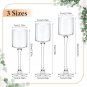Glass Candle Holder Tea Light Floating Candle Holder for Wedding Party Dining Bathroom,36 Pcs Table 