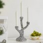 Ceramic Candle Holder Candleholder Polka Dot Pattern Abstract Crafts Wedding Centerpieces Candle Sti