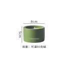 army green_Jars for Candles Creative Ceramic Candle Cup Aromatherapy Candle Holders Empty m