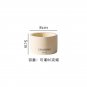 WHITE_Jars for Candles Creative Ceramic Candle Cup Aromatherapy Candle Holders Empty m