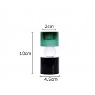 S_Colorful Crystal Candle Holders Desk Decoration Transparent Geometry Candlestick Wax Melt Burner C