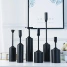 Black_VINCIGANT Wedding Decorations Black Candlestick Holders for Taper Candles, Home Dinner Table R