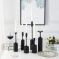 Black_VINCIGANT Wedding Decorations Black Candlestick Holders for Taper Candles, Home Dinner Table R
