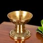 2PCS_2PCS Vintage Brass Candlestick Candle Holders European Candlestick For Wedding Party Decor Mini