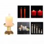 2PCS_2PCS Vintage Brass Candlestick Candle Holders European Candlestick For Wedding Party Decor Mini