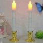 black_30X Gold Pillar Candle Base Taper Candle Holder Candlestick Christmas Party Decor