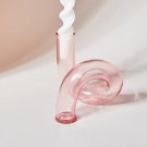 Pink vase_Glass Vases Clear Flower Vase Candle Holders Wedding Centerpieces Home Decoration Table Ce