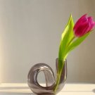 Gray Vase_Colored Glass Vase Candle Holders Design for Wedding Centerpieces Home Decoration Table Ca