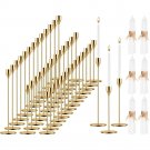 Gold_Candlestick Holders Bulk for Taper Metal Tall Candle Stick Holders Taper Candle Stands Fit 0.79