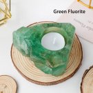 green fluorite_Natural Crystal Raw Stone Irregular Rose Quartz Rough Candlestick Clear Quartz  Smoke