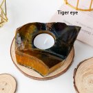 tiger eye_Natural Crystal Raw Stone Irregular Rose Quartz Rough Candlestick Clear Quartz  Smokeless 