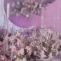 5-head candlestickA_4 PCS /10 pcs Acrylic crystal candelabra wedding centerpieces clear candle holde