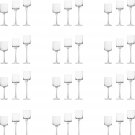 12 Sets (36 Pcs) Elegant Tea Light Glass Candle Holders Wedding Table Centrepiece Suitable for Candl