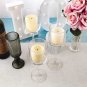 12 Sets (36 Pcs) Elegant Tea Light Glass Candle Holders Wedding Table Centrepiece Suitable for Candl