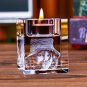 A_Crystal Romantic Candle Holder Accept Customized Picture Glass Candle Holder Pet Couple Photo Dinn