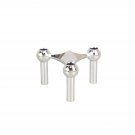 silver solid_Light Luxury Triangle Candlestick Nordic Classical Splicing Candle Holder Homestay Dinn