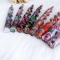 skull red_2PCS 9.8 inch Printed Candles  High Quality Handmade Smokeless Unscented Spiral Stick Cand