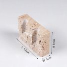Yellow Travertine 2_2 Holes Marble Candlestick Holder For Wedding Dinning Party Vintage Travertine S