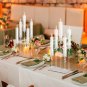 Style A_2-10pcs Set Acrylic Candelabra Centerpieces 5 Arm Clear Candelabra Candle Holder Acrylic Tap