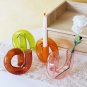 Orange_Creative Glass Vase Candle Holders Clear Flower Vase Wedding Centerpieces Home Decoration Tab