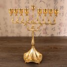 Gold_IMUWEN Candle Holders 9 Arms Candlesticks For Home Hotel Table Decoration