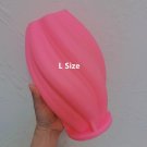 L_3 Sizes Geometric Wave Twirl Candle Molds Taper Abstract Art Decorative Wavy Stripe Pillar Modern 