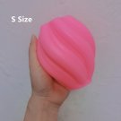 S_3 Sizes Geometric Wave Twirl Candle Molds Taper Abstract Art Decorative Wavy Stripe Pillar Modern 
