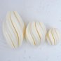 S_3 Sizes Geometric Wave Twirl Candle Molds Taper Abstract Art Decorative Wavy Stripe Pillar Modern 