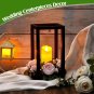 Light Pink Flower_30 Pcs Eucalyptus Wedding Lanterns Centerpiece Wooden Candle Holders Candles Rose 