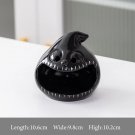 Drop ghost black_Creativity Pumpkin Candlestick Ceramics Decorations Ceramic Ghost Candle Holder Des