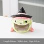 The Straw Hat Witch_Creativity Pumpkin Candlestick Ceramics Decorations Ceramic Ghost Candle Holder 