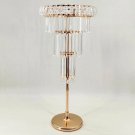 Gold_2/6/8/10pcs illuminated acrylic vase wedding decoration table center piece Canderabra birthday 