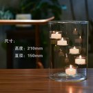 Large Candlestick_European Large Glass Candle Holder Candlelight Dinner Decoration Ornaments Creativ