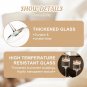 typeA-3pcs_3pcs/Set Simple Wedding Decor Elegance Glass Candlestick Holder Different Sizes Transpare
