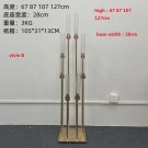 B 8 heads_Metal Candelabra for Wedding, Candle Holders, Road Lead, Table Centerpiece, Gold Candelabr