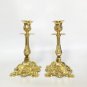 Gold One Set_Metal Gold Silver Single Arm Candle Holders Home Romantic Candlelight Dinner Props Hote