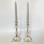 Silver One Set_Metal Gold Silver Single Arm Candle Holders Home Romantic Candlelight Dinner Props Ho