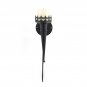 2x Medieval Wall Candle Sconce Torch Style Metal Wall Art Hanging Iron Candlestick for Porch Livingr