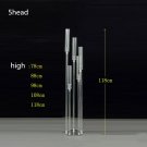 5head_10 set Crystal Candlestick 3\4\5\8\9 Heads Wedding Table Center Flower Stand Transparent acryl