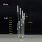 5head_10 set Crystal Candlestick 3\4\5\8\9 Heads Wedding Table Center Flower Stand Transparent acryl