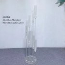 8 head_2pcs 4pcs 10pcs Wedding Decoration Centerpiece Candelabra Clear Candle Holder Acrylic Candles
