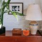 Pumpkin Candle Holder Cup Empty Cups Scented Candle Candlestick for Home Bedroom Living Room Decorat