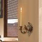 Wall Candlestick Holder Crafts Wall Art Retro Wall Mounted Candle Holder Iron Candleholder for Dinin