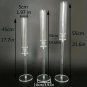 Acrylic_10set=30 Pcs Crystal Candle Holders Acrylic Candlestick Road Lead Candelabra CenterPieces We