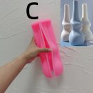 C_3 Designs Bubbly Candle Mold Irregular Swirl Pillar Soy Wax Mold Sculptural Cylindrical Silicone M